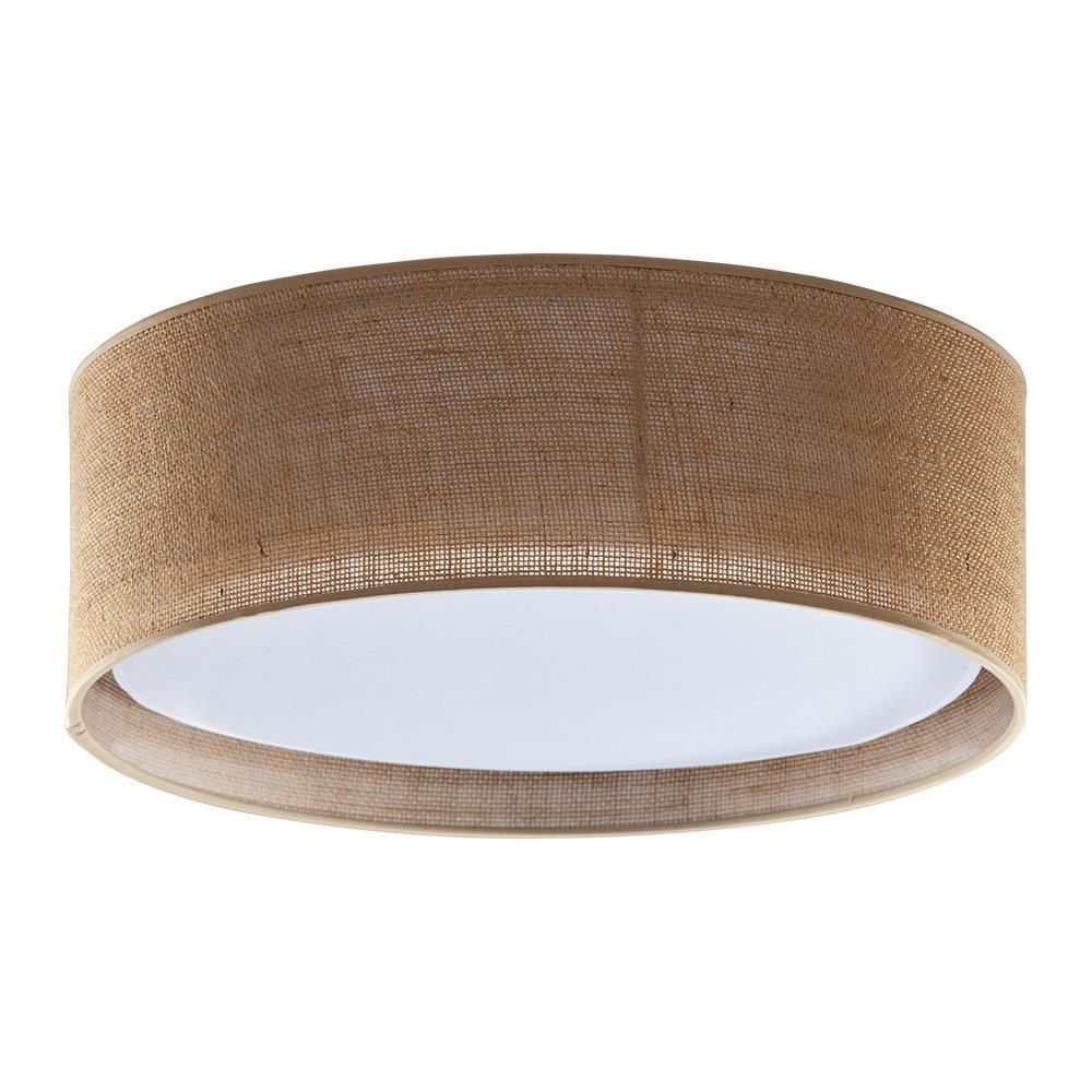 Lampa sufitowa Juta z matowym osłonięciem