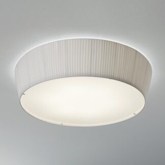 Biały plafon sufitowy Plafonet 60 z możliwością wymiany żarówki