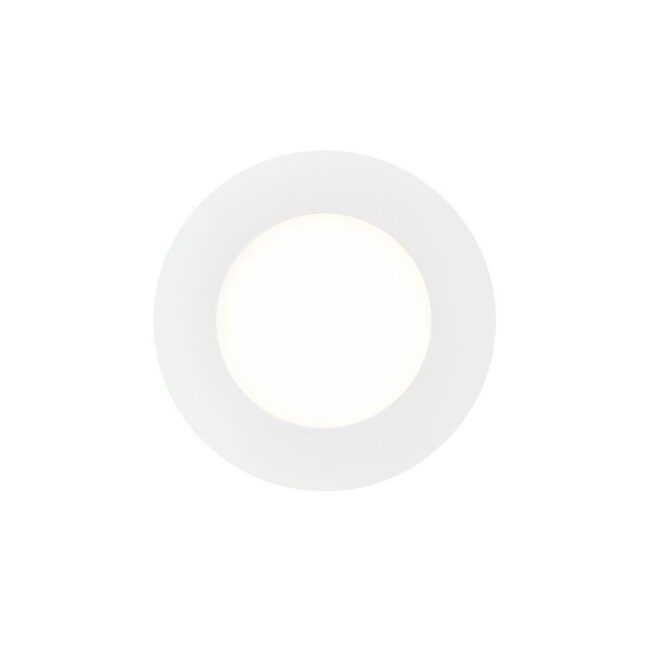 Zestaw 3 białych oczek sufitowych Leonis