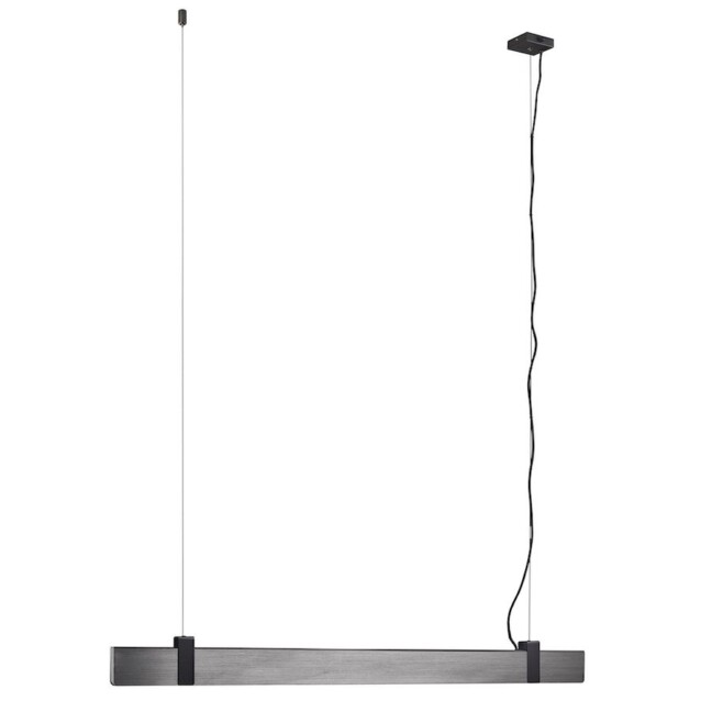 Srebrna lampa wisząca Lilt z oświetleniem LED i funkcją MoodMaker