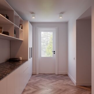 Biała lampa sufitowa Landon Smart Long LED