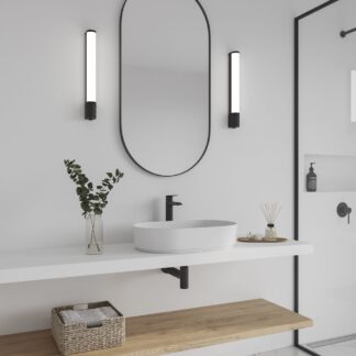 Czarny kinkiet LED Malaika 49