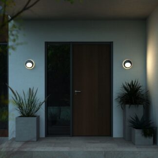 Plafon lub kinkiet Oliver Round z możliwością wymiany nakładek i klasą szczelności IP54