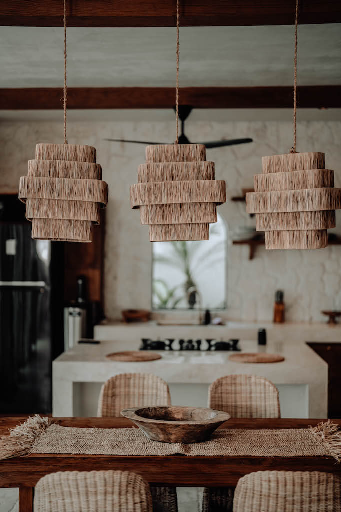 Wisząca lampa Havana z wielowarstwowym kloszem