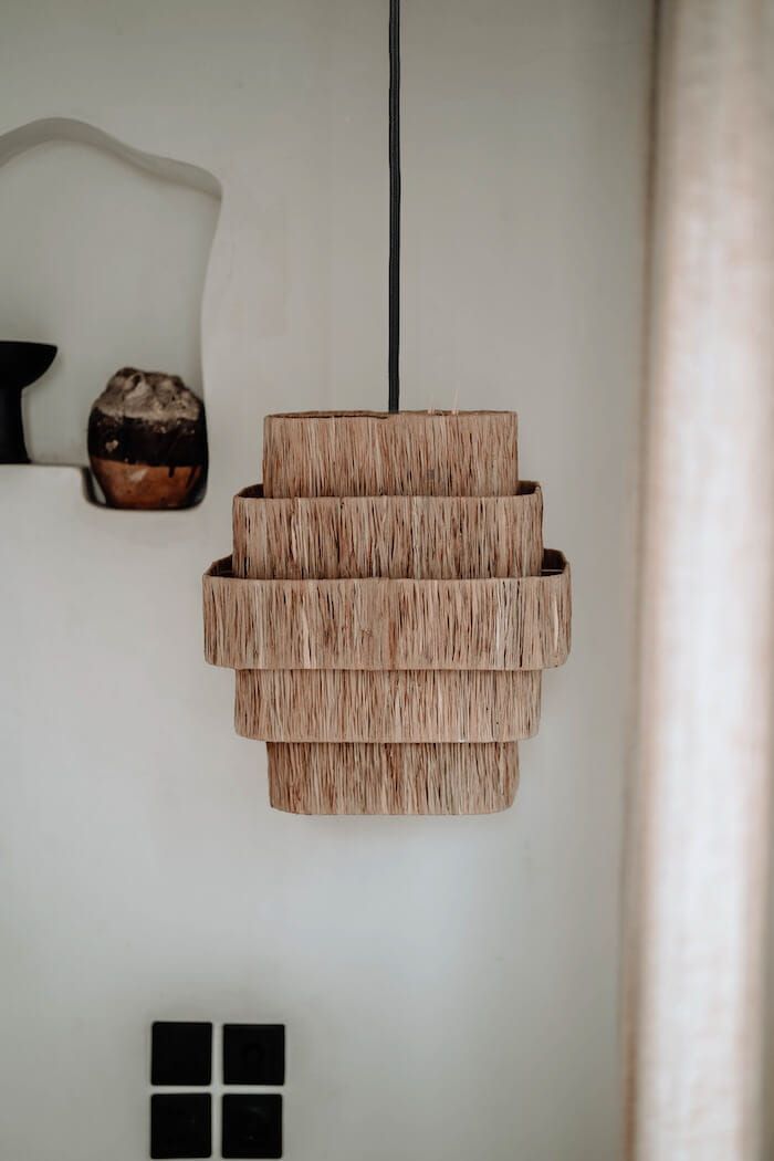 Wisząca lampa Havana z wielowarstwowym kloszem