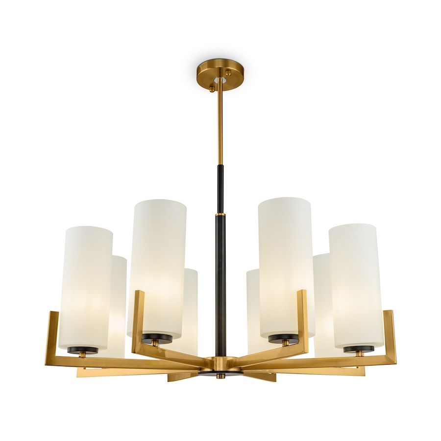 Okazały żyrandol Fortano od Maytoni w stylu Art Deco, idealny do salonu i jadalni