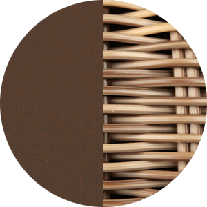 Brązowy słupek ogrodowy LED Atticus B/50