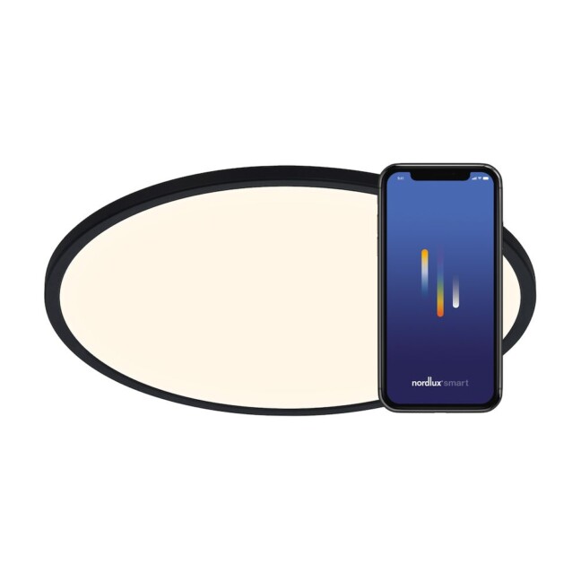 Oja Smart 42 od Nordlux to nowoczesna, okrągła lampa sufitowa idealna do kuchni