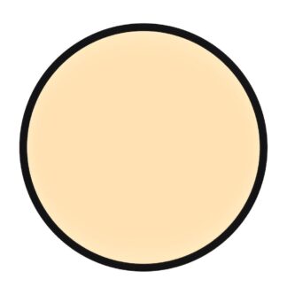 Czarny plafon Oja 60 w dużym rozmiarze