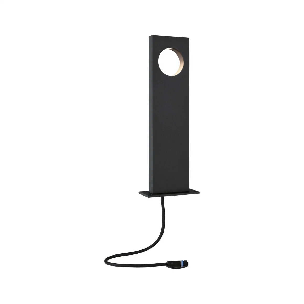 Nowoczesna lampa ogrodowa Ivo w systemie Plug&Shine o klasie ochrony IP65