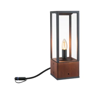 Ogrodowa lampa Venea Plug&Shine o klasie ochrony IP44