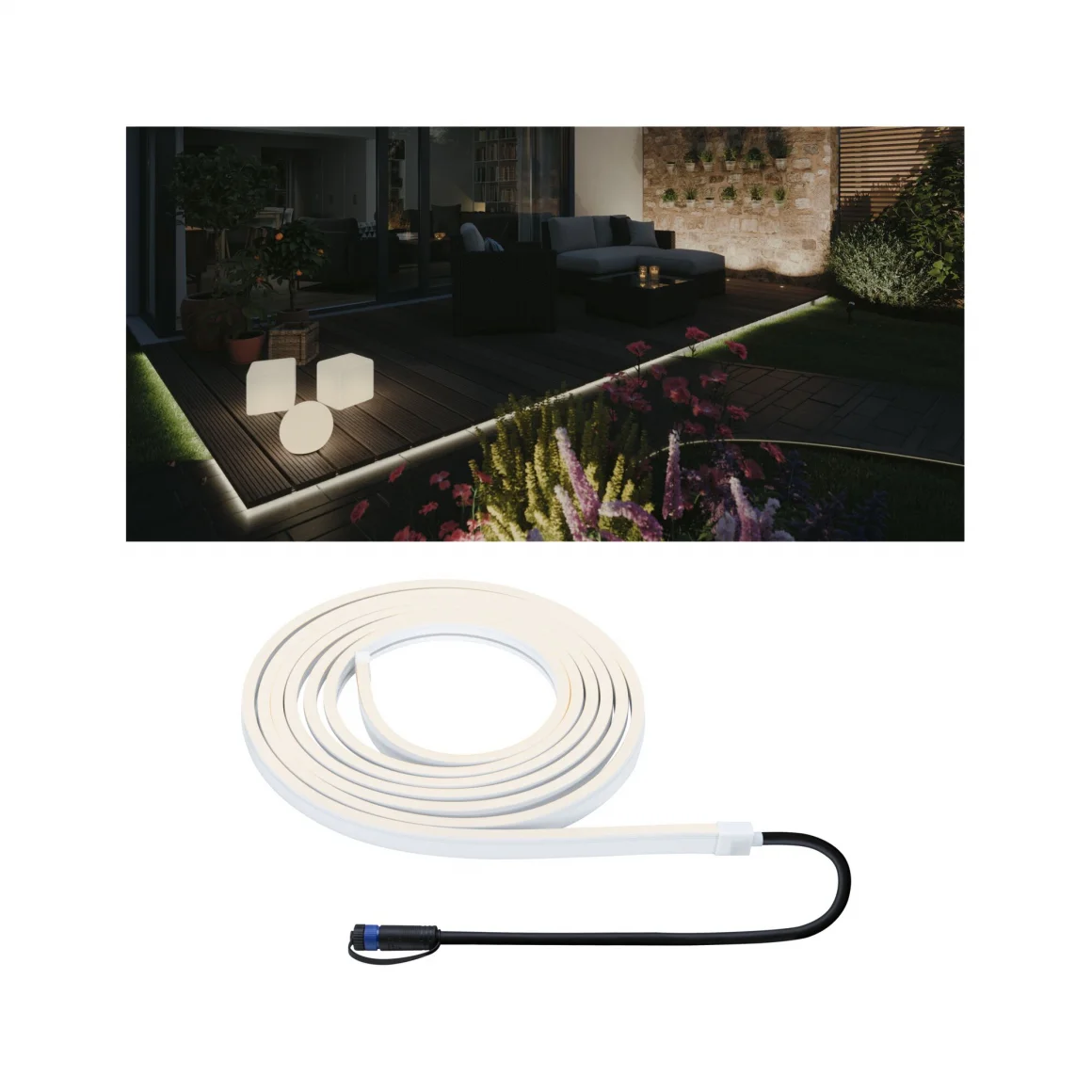 Pasek LED Plug&Shine o klasie szczelności IP68