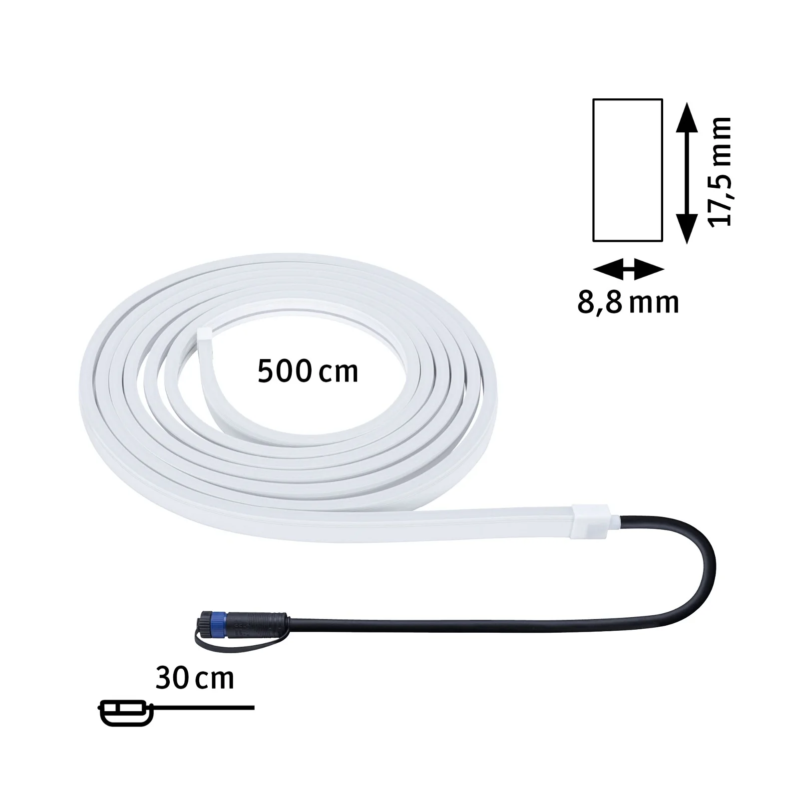 Pasek LED Plug&Shine o klasie szczelności IP68