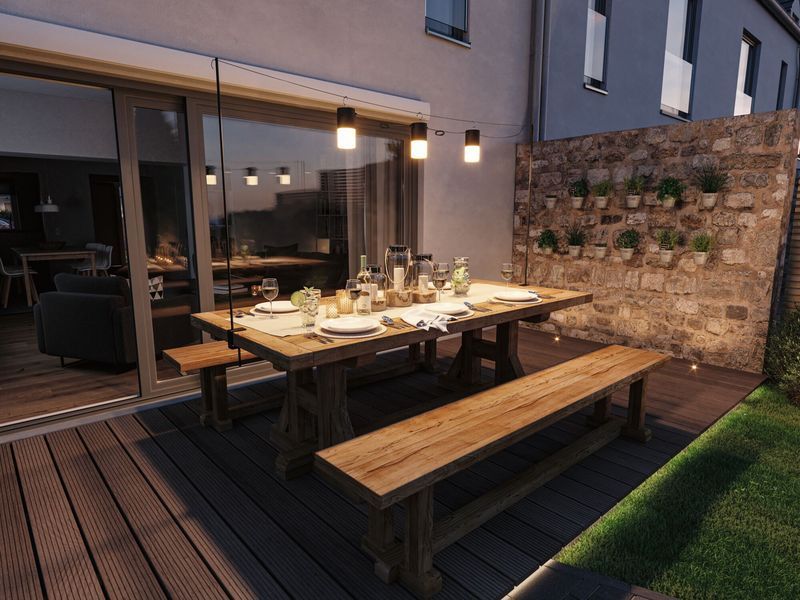 Girlanda świetlna Tubs Plug&Shine o klasie szczelności IP44