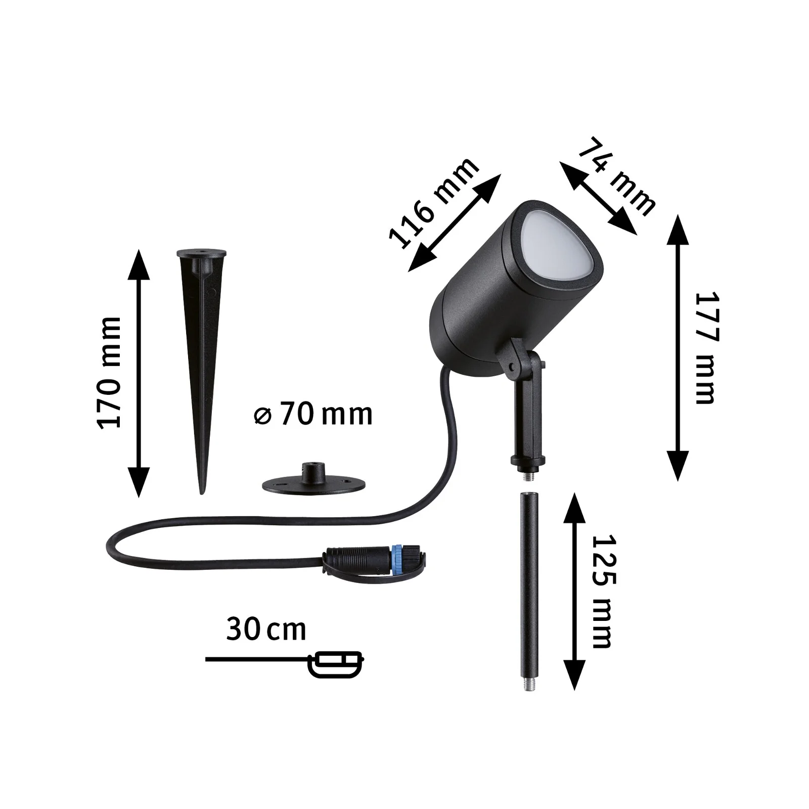 Oświetlenie ogrodowe Shira – Plug&Shine, kompatybilne z Zigbee 3.0