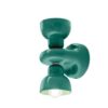 Turkusowy kinkiet Berimbau C2601 z podwójnym źródłem światła