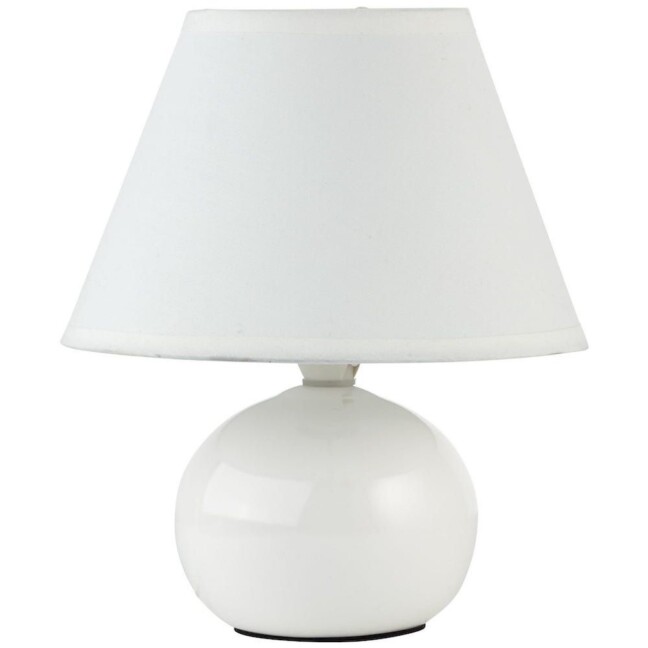 Biała lampa stołowa Primo
