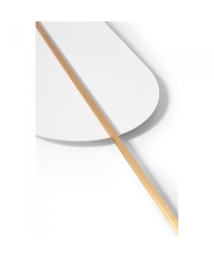 Biały kinkiet Rokke – idealny wybór do przedpokoju