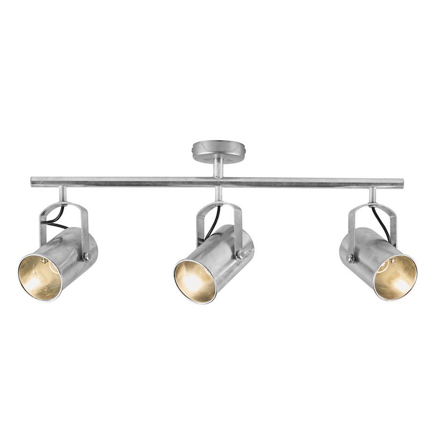 Industrialna lampa sufitowa Porter z trzema reflektorami