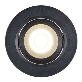 Czarne oczko sufitowe Roar