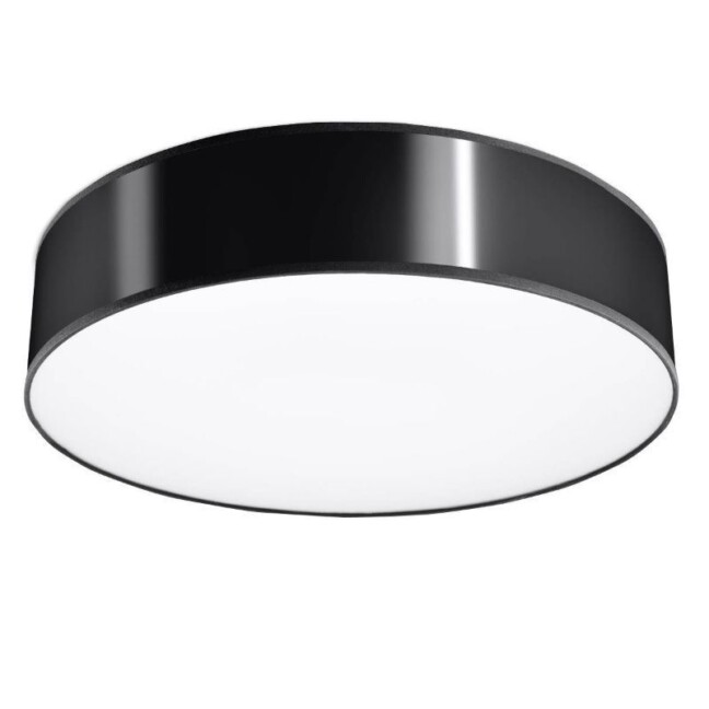 Nowoczesna czarna lampa sufitowa Arena