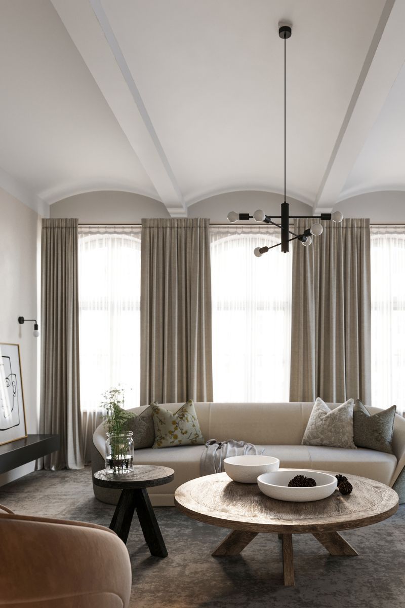 Metalowy żyrandol Duomo w kolorze czarnym