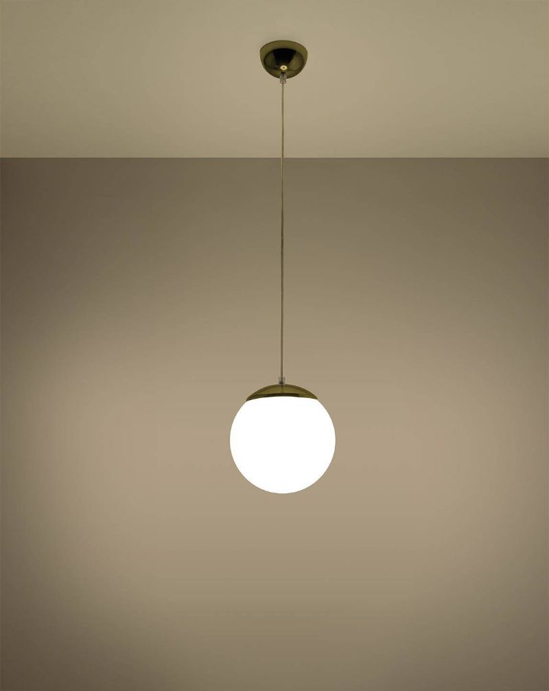 Złota lampa wisząca Ugo 20