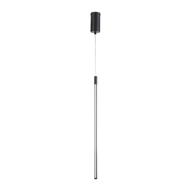 Elegancka, czarna lampa wisząca Sparo o długości 60 cm, idealna do sypialni