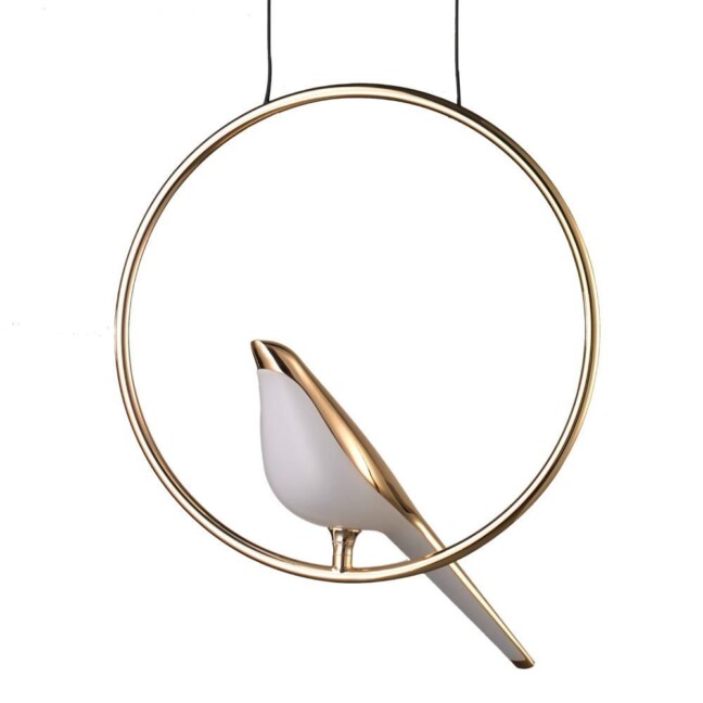 Stylowa lampa wisząca Tit, idealna do sypialni