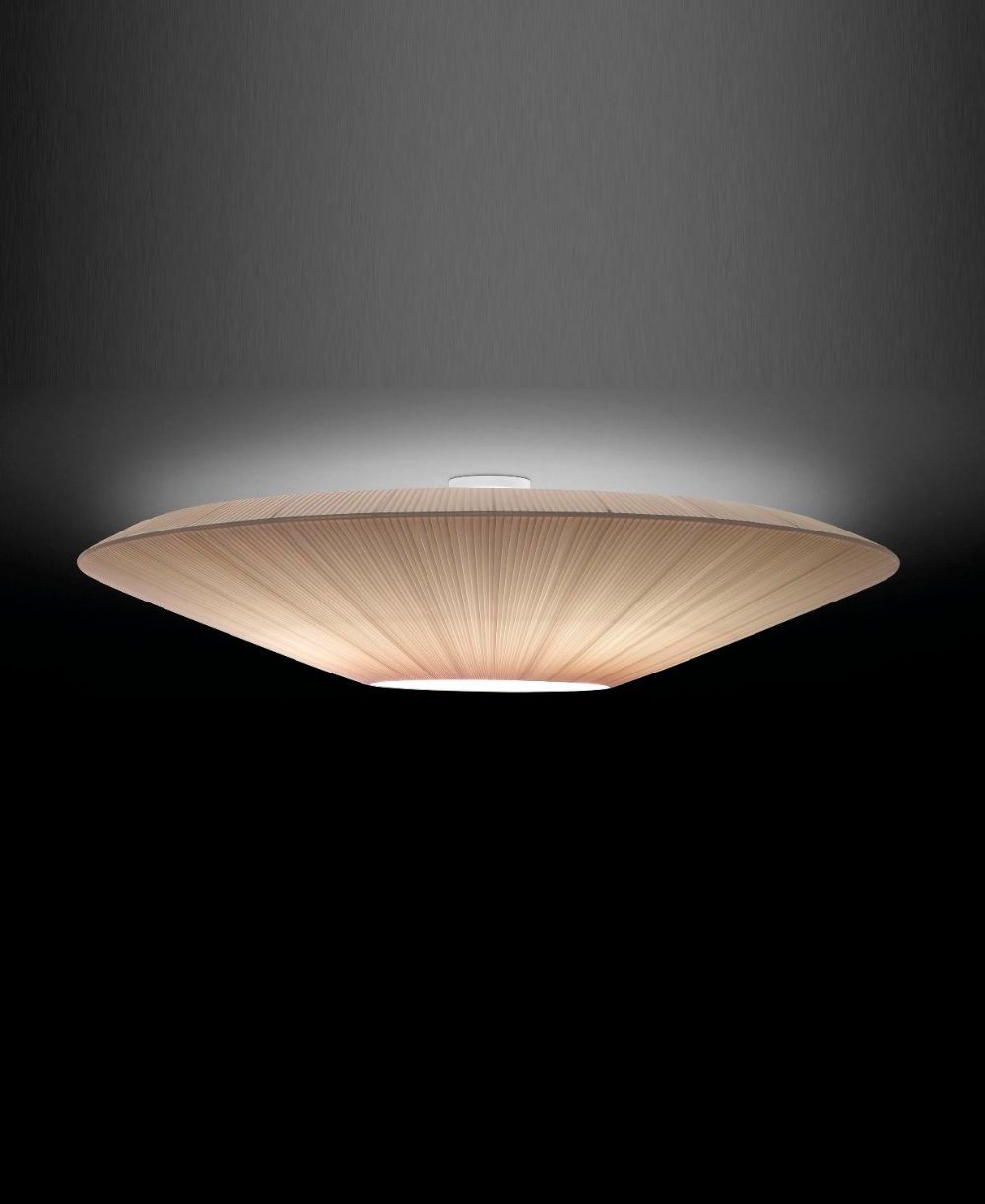 Stylowy plafon Siam 150 w kolorze kremowym