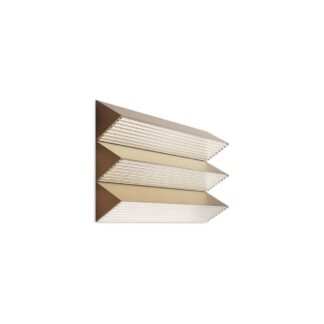 Złoty kinkiet Stick Ap Trio o unikalnym designie