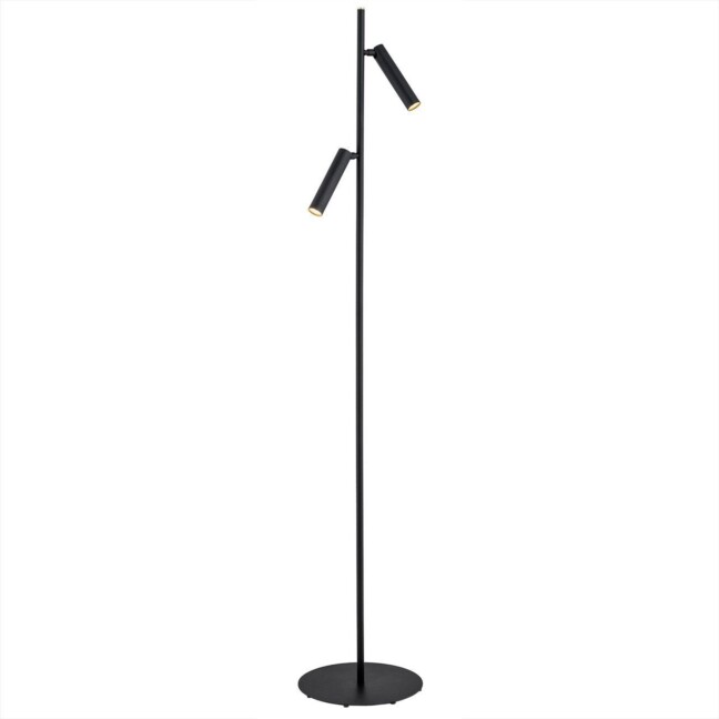 Stylowa lampa podłogowa Torre w kolorze czarnym