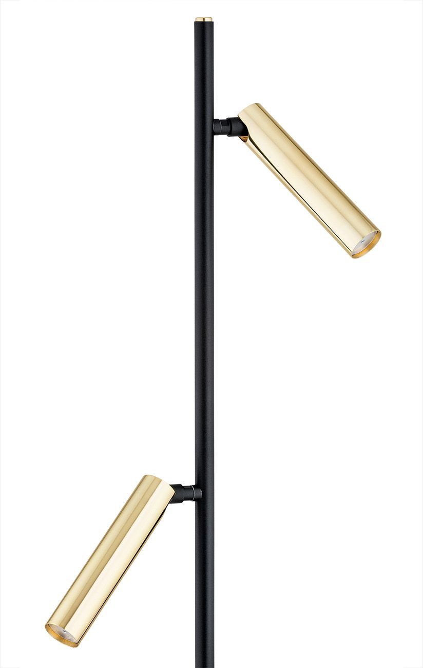 Złota lampa podłogowa Torre