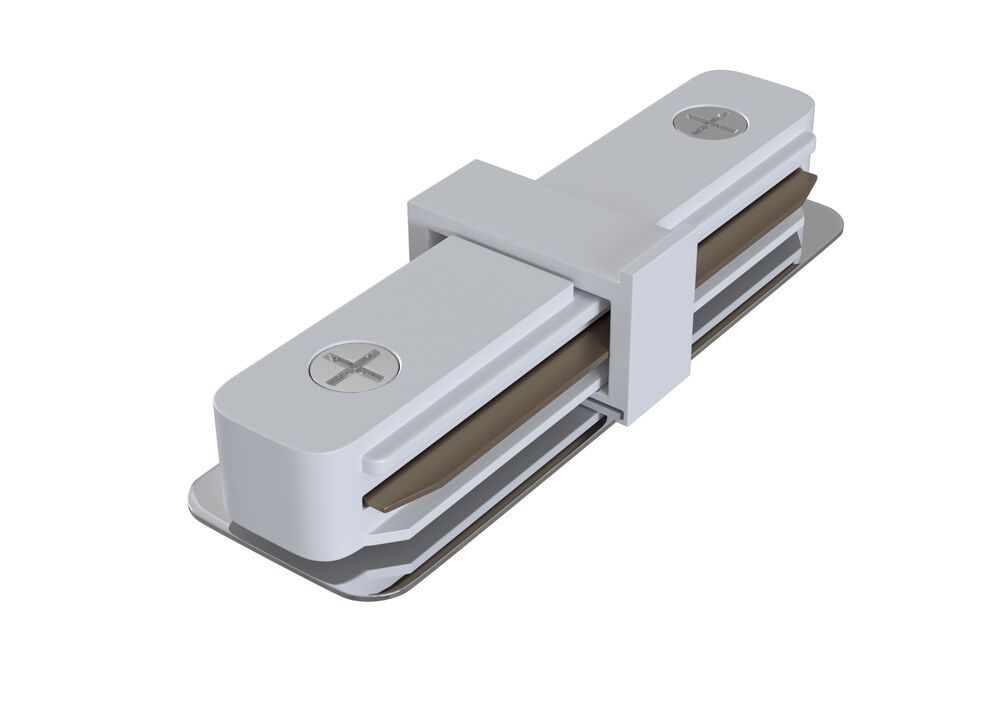 Biały łącznik liniowy do systemu szynowego Unity