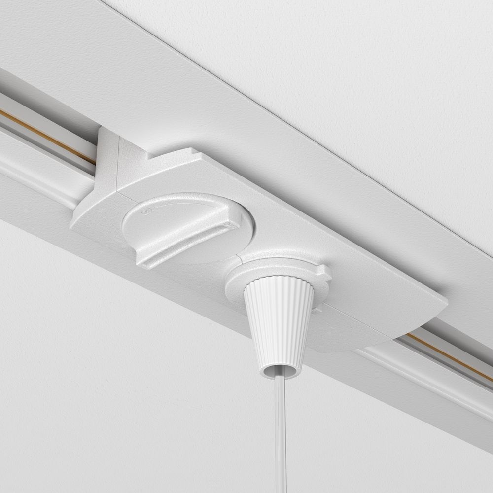 Biały adapter do lamp wiszących kompatybilny z systemem Unity