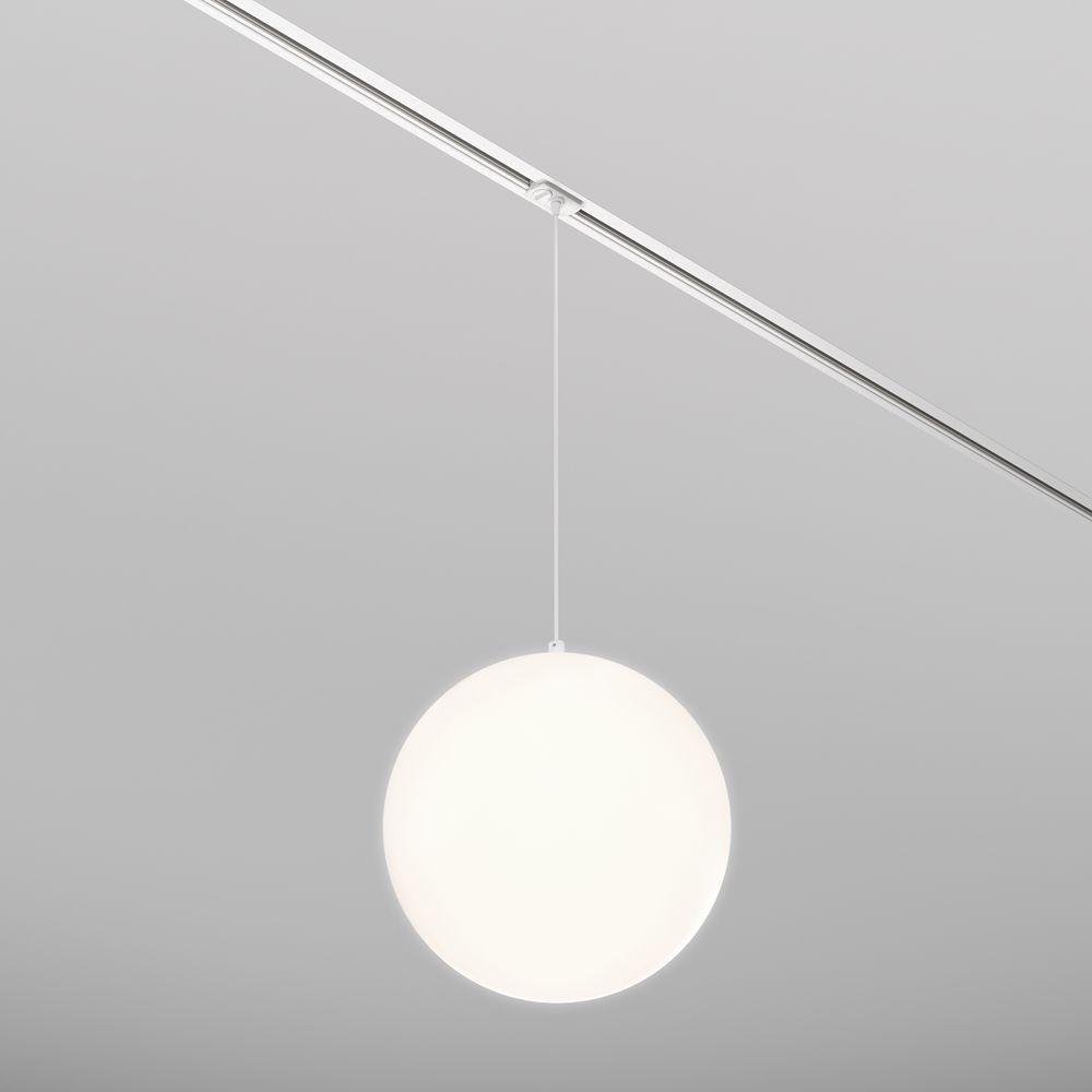 Biały adapter do lamp wiszących kompatybilny z systemem Unity