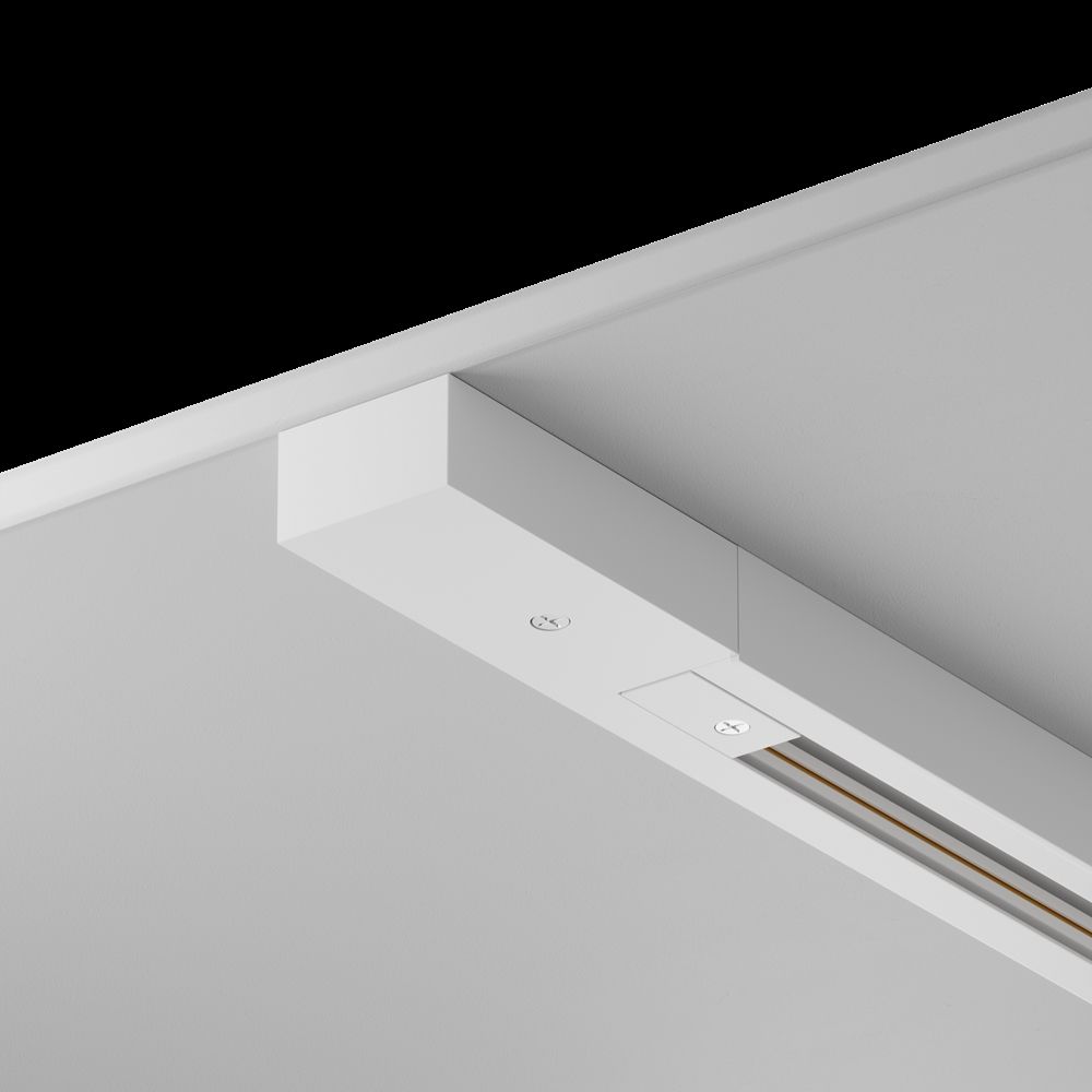 Biała szyna Unity o długości 2 metry