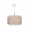 Beżowa lampa wisząca Takai