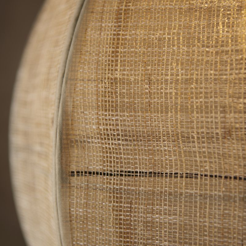 Wisząca lampa Tanah w naturalnym brązie