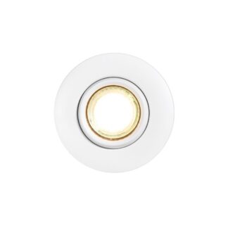 Białe oczko sufitowe Umberto