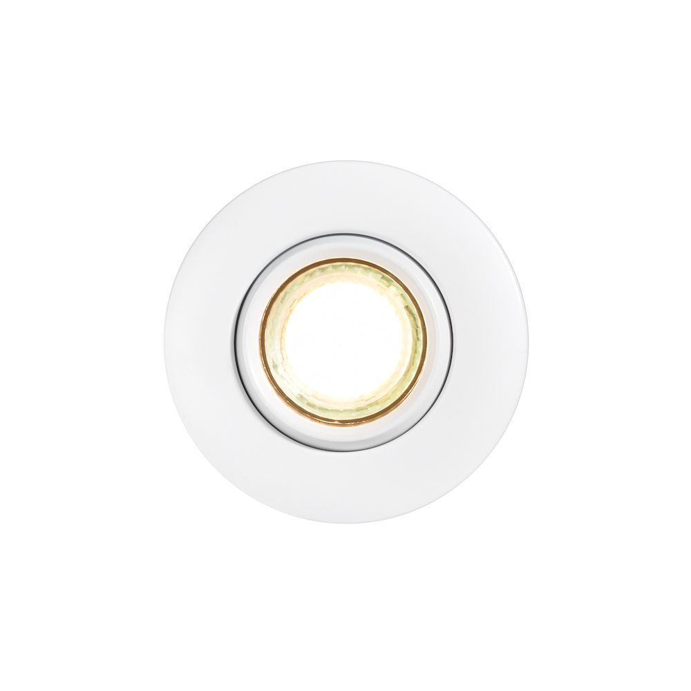 Białe oczko sufitowe Umberto