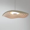 Stylowa lampa wisząca Valentina S/24 w odcieniu oliwkowej szarości