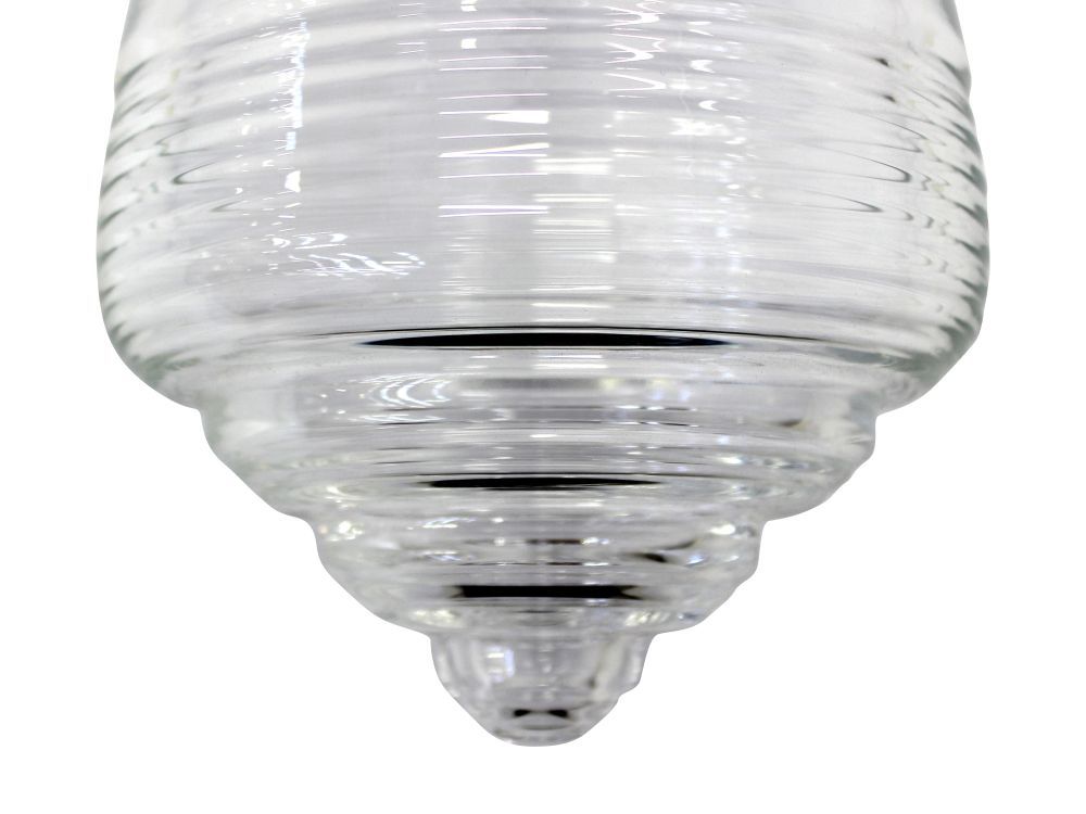 Stylowa lampa wisząca Calypso So Antigua Outdoor w biało-czarnych barwach o klasie ochrony IP65