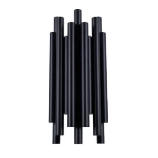 Nowoczesny czarny kinkiet Organic o eleganckim designie