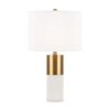 Lampa stołowa Bianco - do jasnego gabinetu