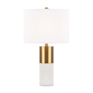 Lampa stołowa Bianco - do jasnego gabinetu