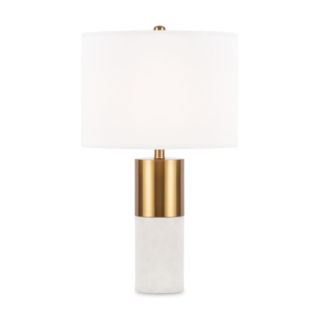 Lampa stołowa Bianco - do jasnego gabinetu