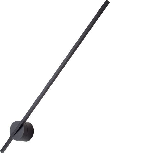 Nowoczesny czarny kinkiet Spider LED