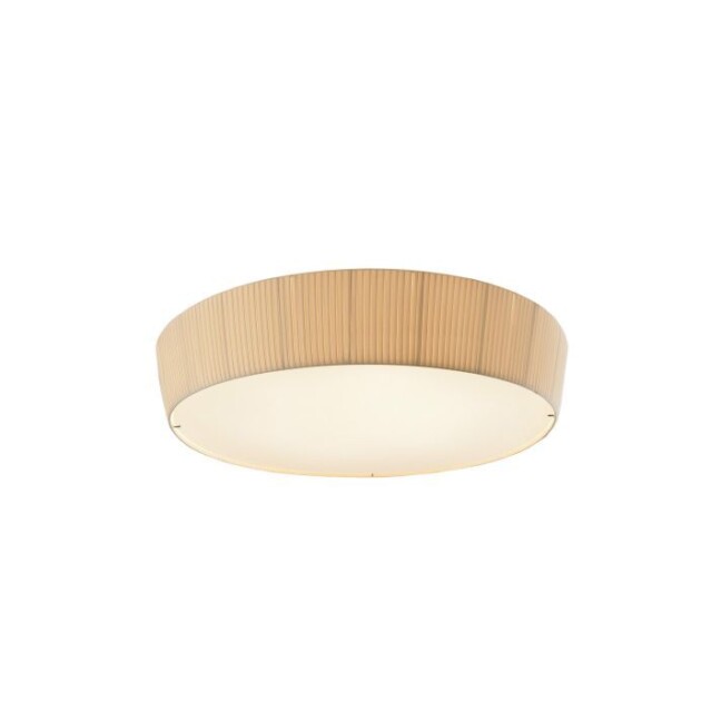 Beżowa, duża lampa sufitowa Plafonet 95