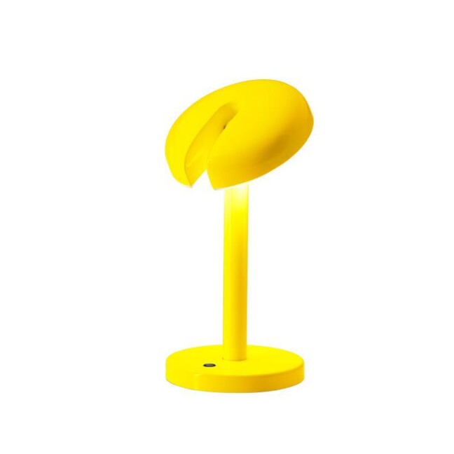 Żółta lampa stołowa LED Cabriolette
